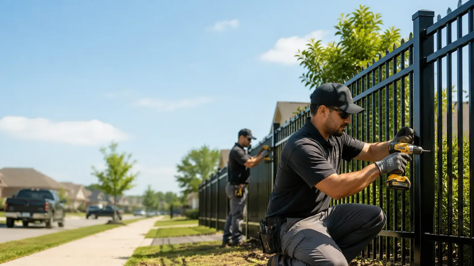 Metal Fence Installation in Harrison, NE